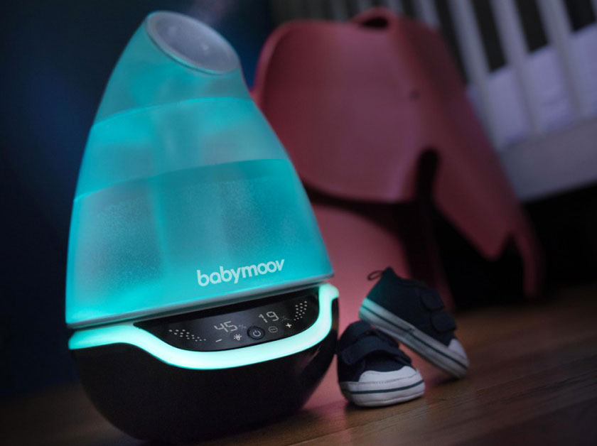 Babymoov Hygro Plus : le petit appareil pour humidifier la chambre du bébé